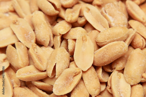 background of roasted peanuts