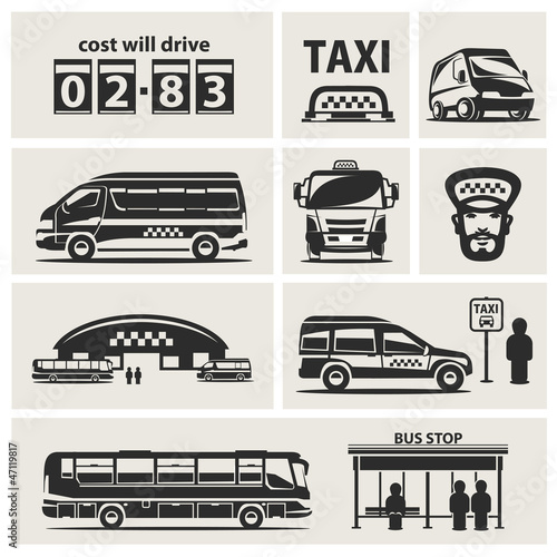 Taxi service set