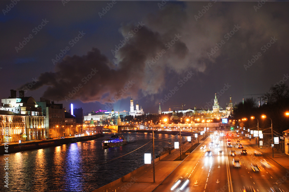 Fototapeta premium night traffic