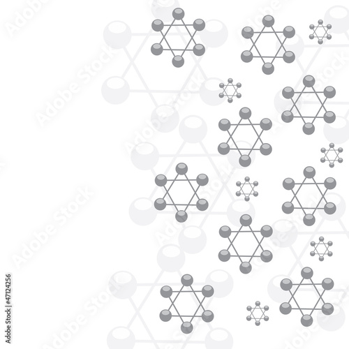 Molecule background
