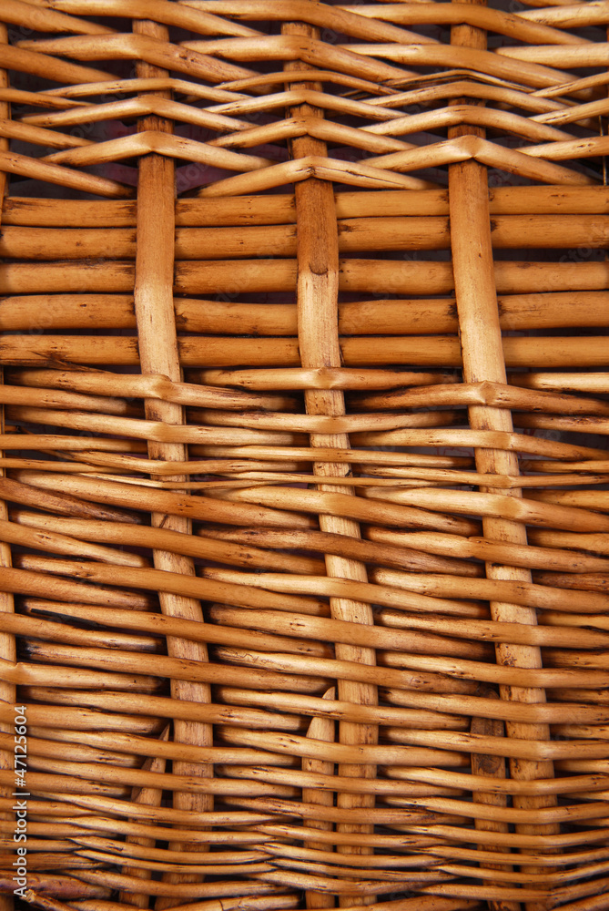 close up of the wicker basket texture close up of the wicker basket texture