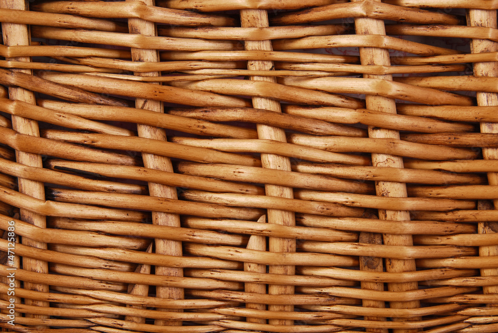 close up of the wicker basket texture close up of the wicker basket texture