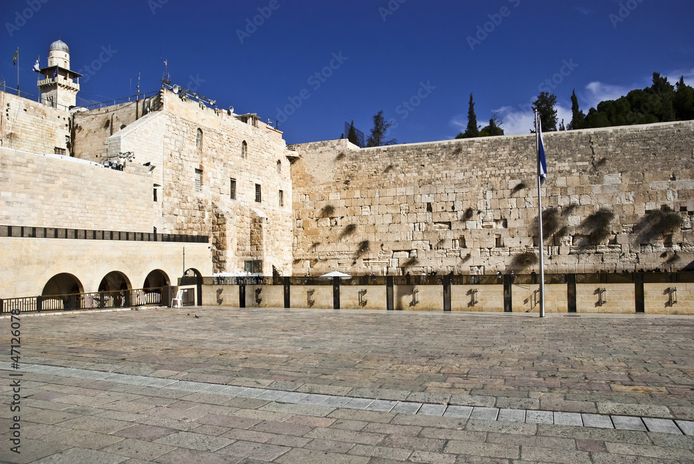 Naklejka premium The western wall