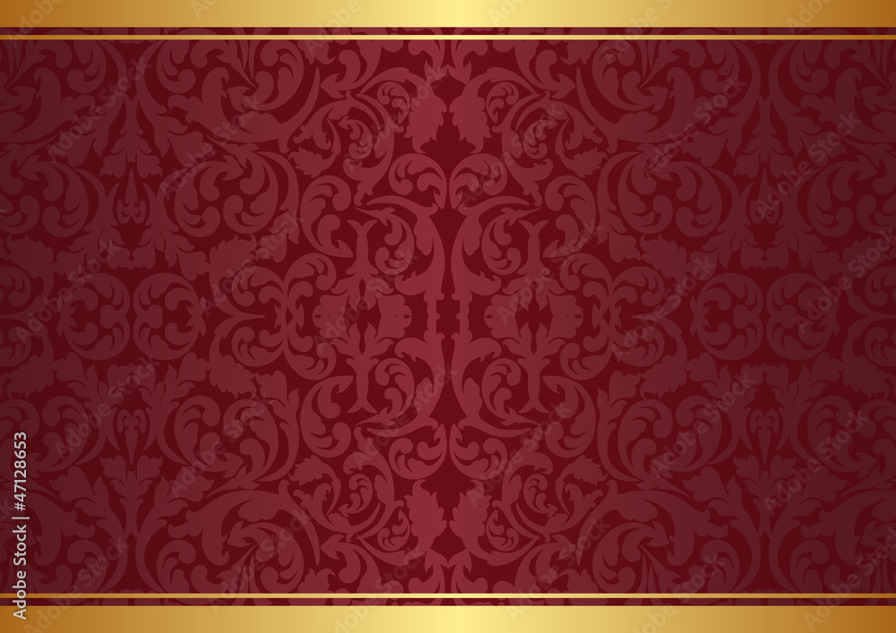 crimson background