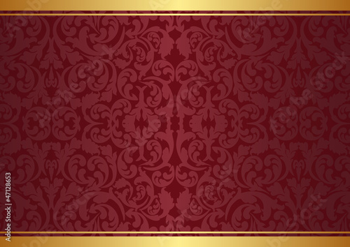 crimson background
