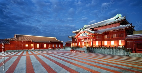 Shuri Castle in Okinawa, Japan photo