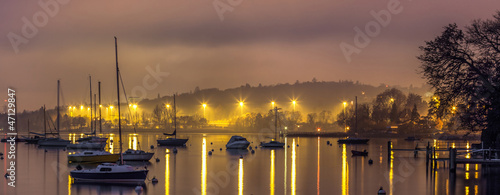 Sailboats and Dawn