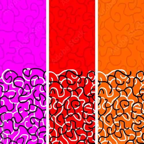Color banner art