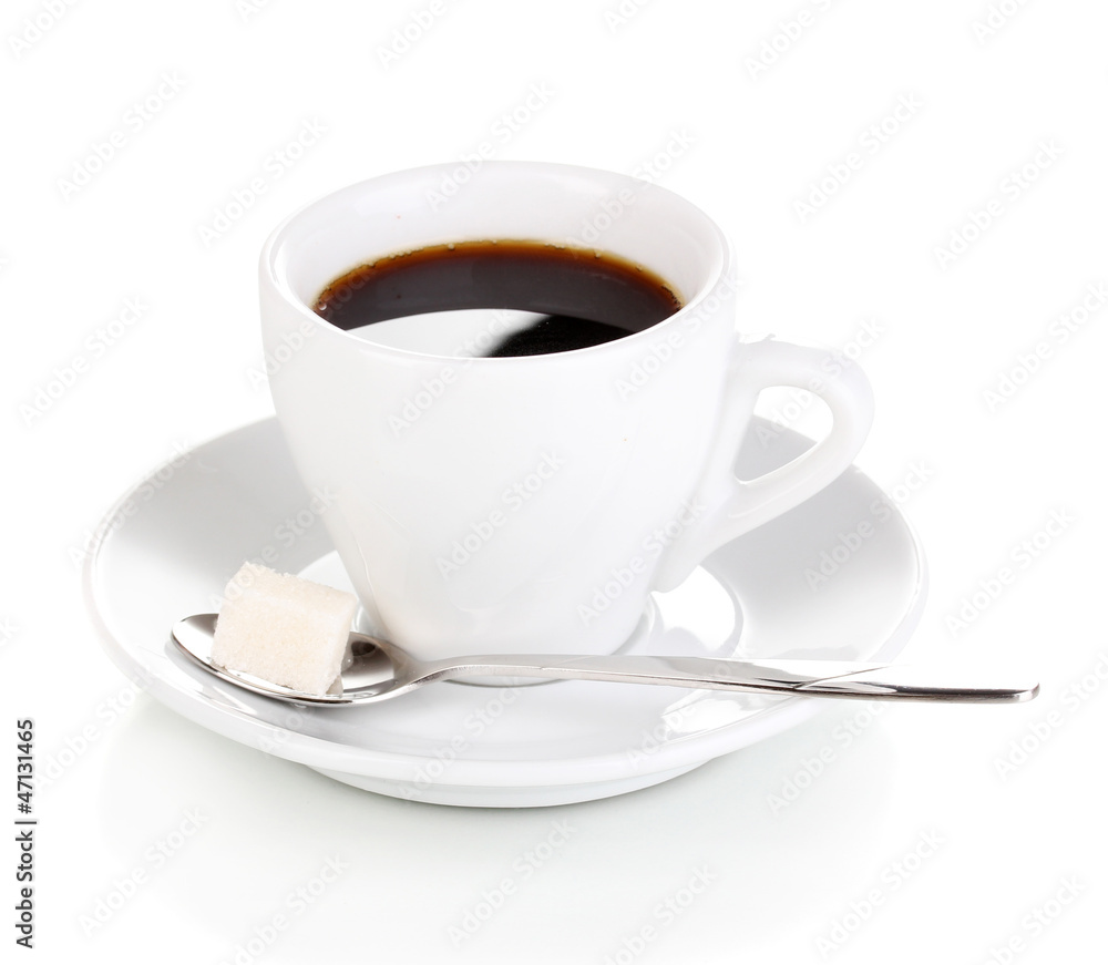 Coffee cup isolated on white Coffee cup isolated on white