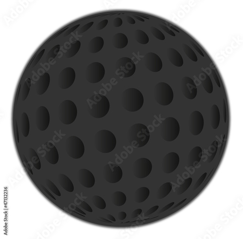 Vektor Discokugel schwarz