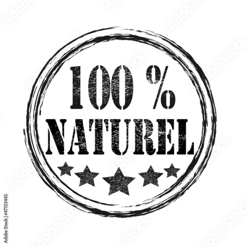 Logo 100 % naturel