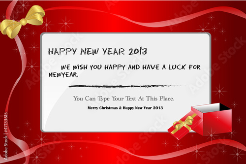 Happy New Year Gift Card.