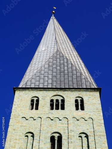 Turm der Evangelischen Pauluskirche in KAMEN ( bei Dortmund ) photo