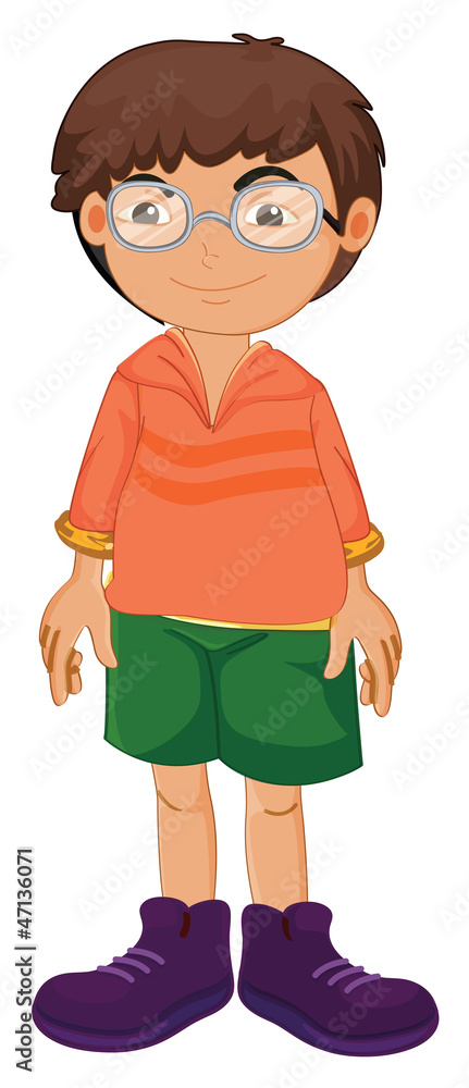 Fototapeta premium a boy