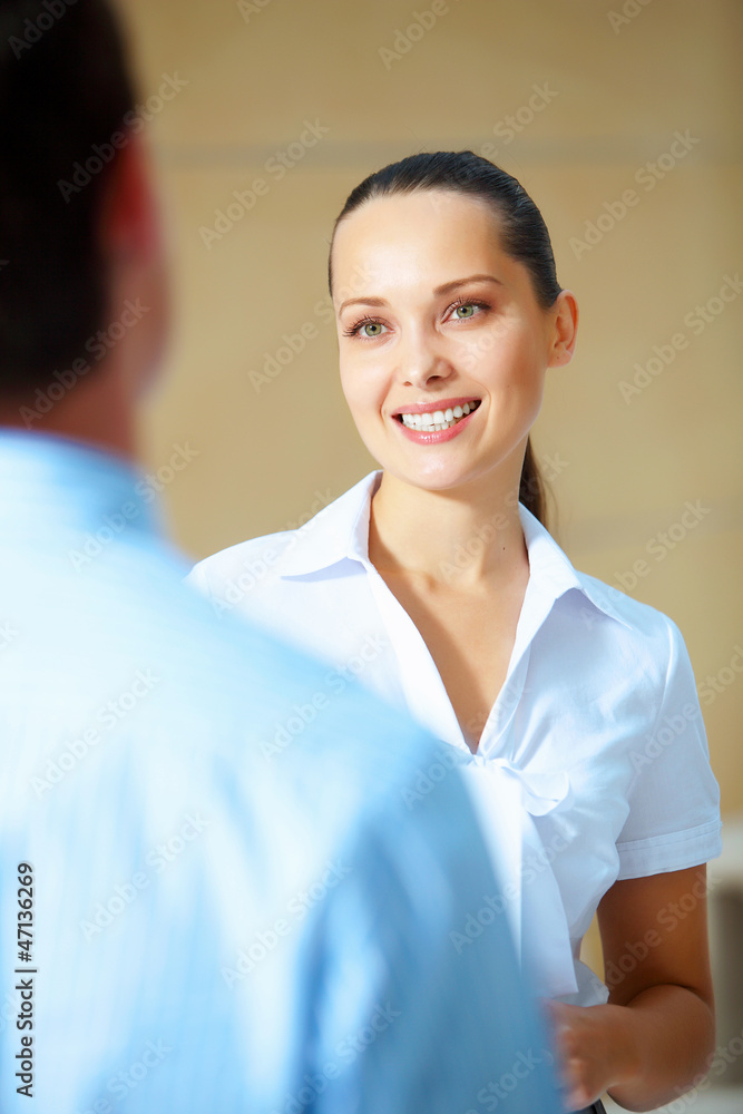 Fototapeta premium portrait of a confident young businesswoman