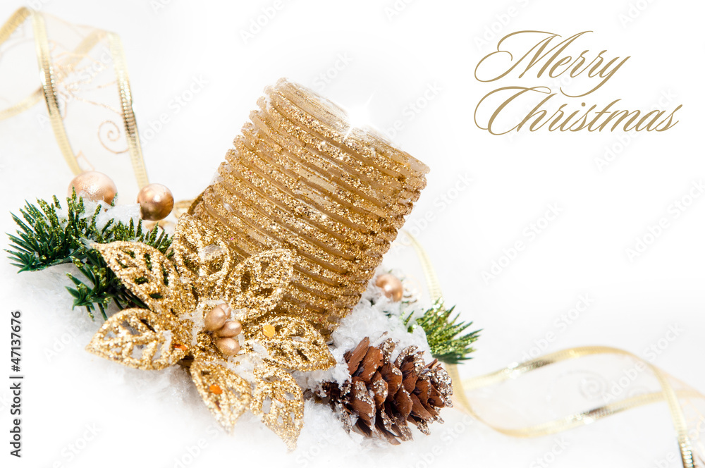 Obraz premium Elegant christmas background