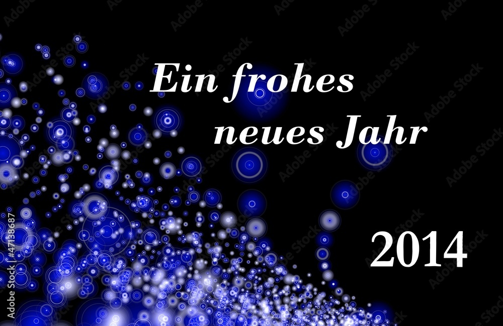 Obraz premium frohes neues Jahr