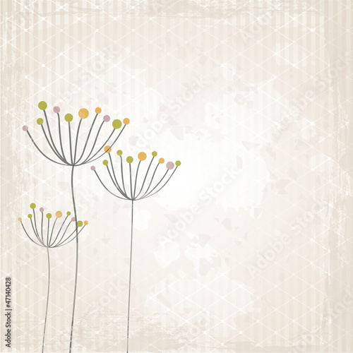 Vintage Flower Design