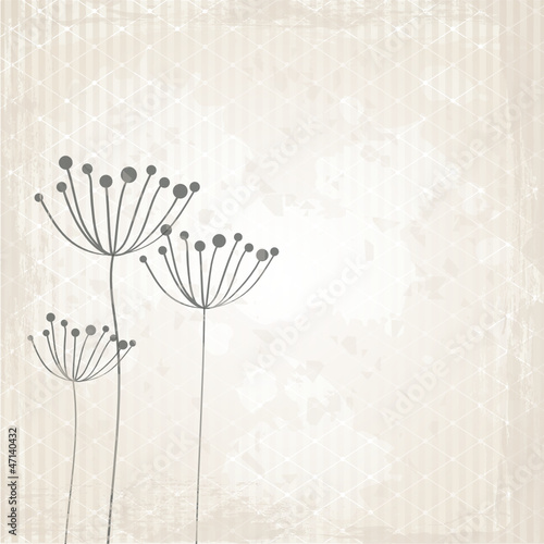 Vintage Flower Design