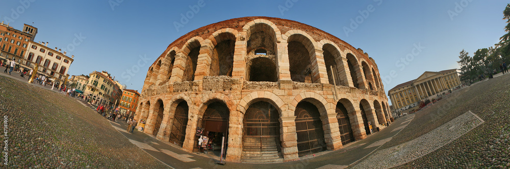 Verona, Piazza Brà con Arena