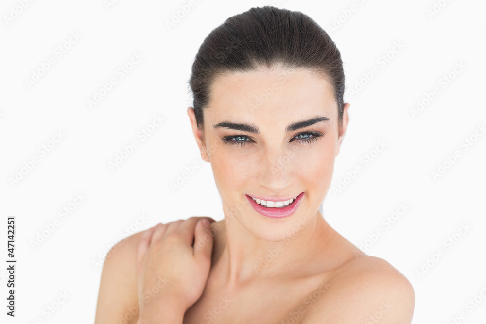 Glamorous woman looking at camera Glamorous woman looking at camera