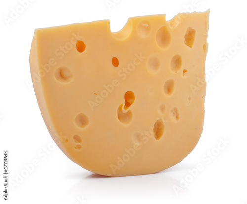 Cheese with hole