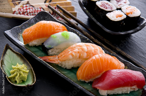 Sushi und rolls