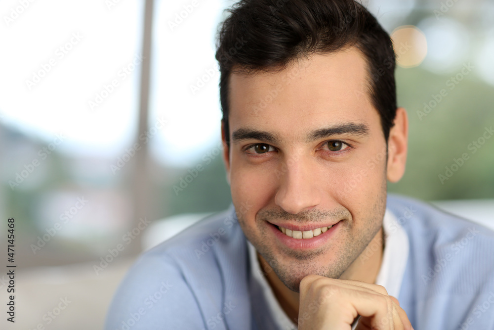 Portrait of young man Portrait of young man