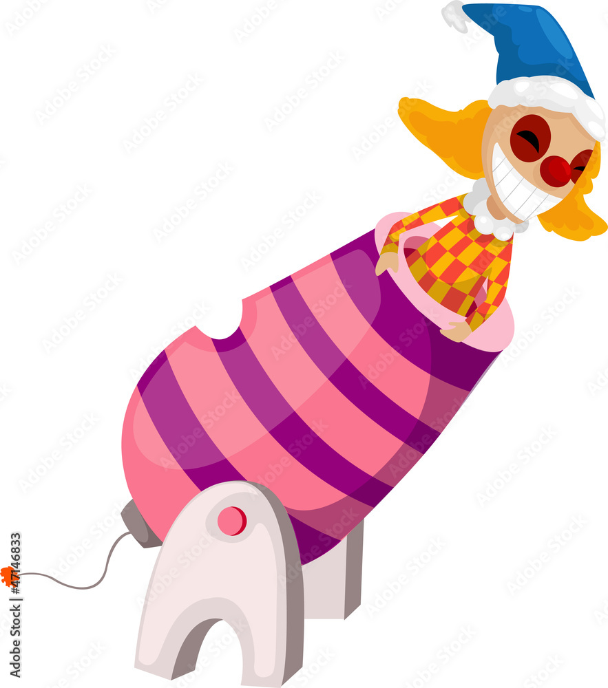 Naklejka premium jester isolated vector