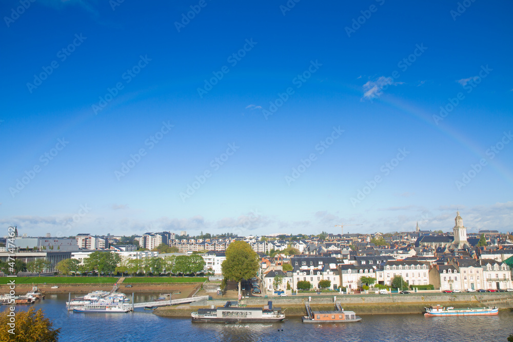 view of Angers, France