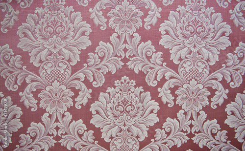 texrure with ancient floral designs