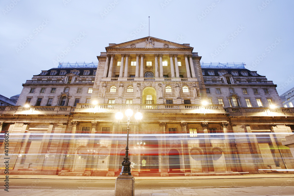 Naklejka premium Bank of England