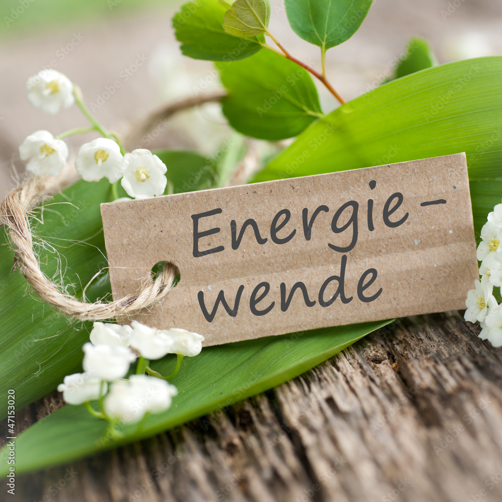 Naklejka premium Energiewende