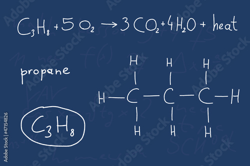 Chemistry lesson - propane