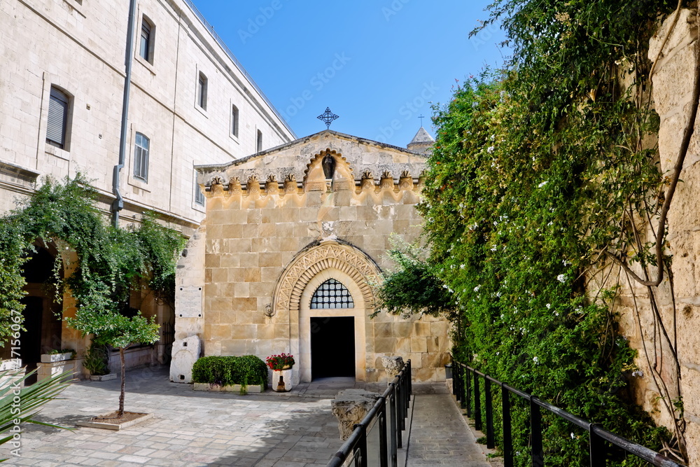The Church of the flagellation (Jerusalem)