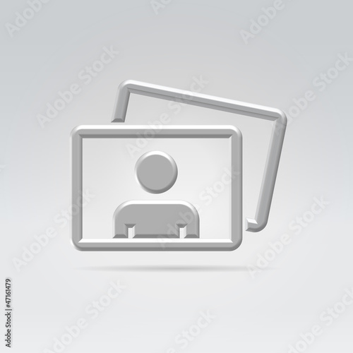 Personal foto album content icon