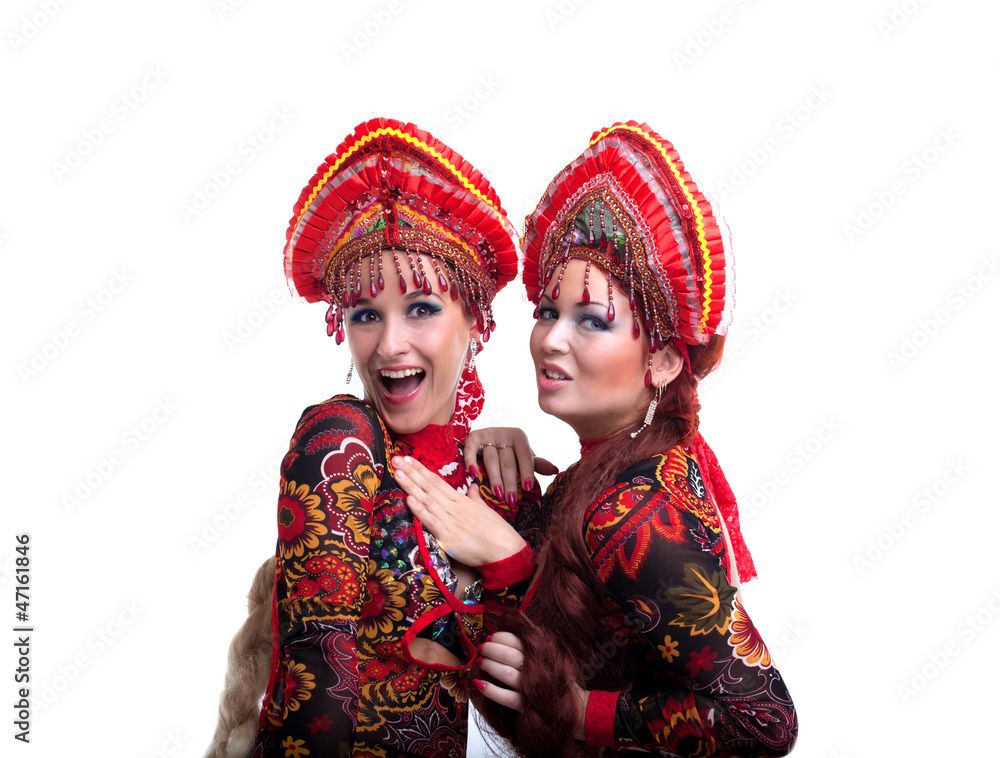 Two funny russian go-go girls
