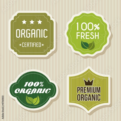 green labels