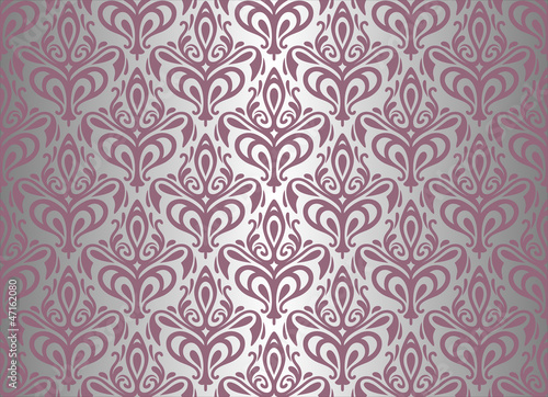silver & pink wallpaper background