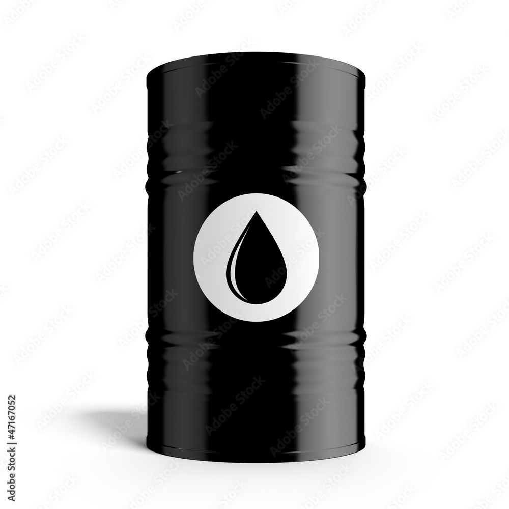 Black oil barrel Black oil barrel