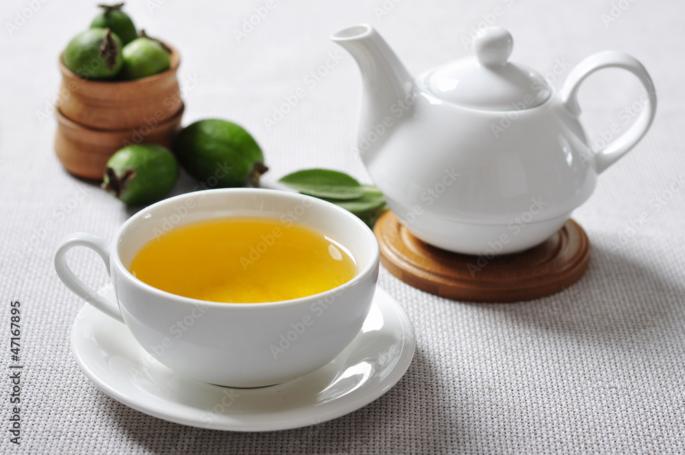 herbal tea and pineapple guava herbal tea and pineapple guava