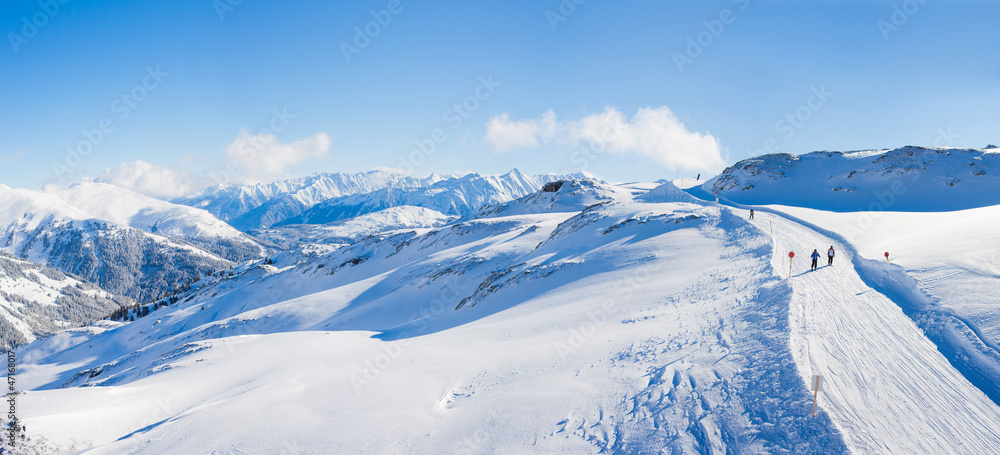 Ski resort. Austria