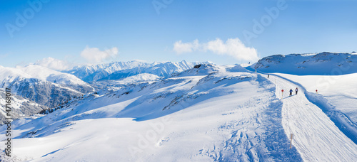 Ski resort. Austria