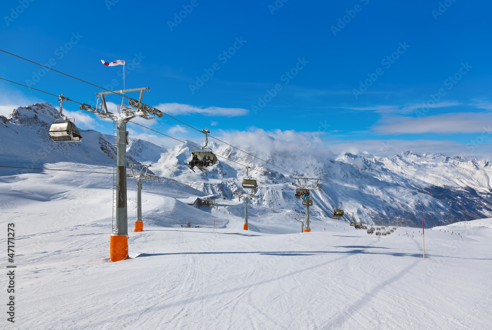 Mountain ski resort Hochgurgl Austria Mountain ski resort Hochgurgl Austria