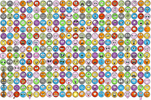 Emoticons emotion Icon Vectors