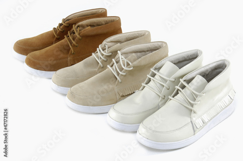 Three pairs of casual shoes