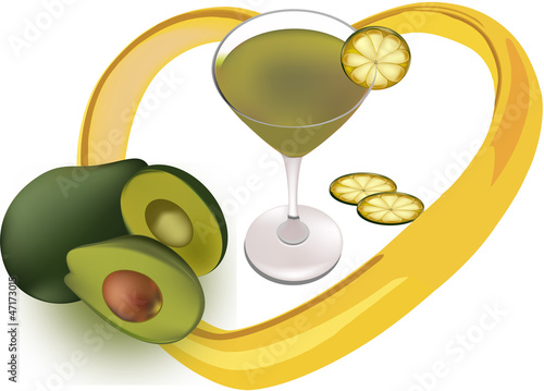 aperitivo avocado
