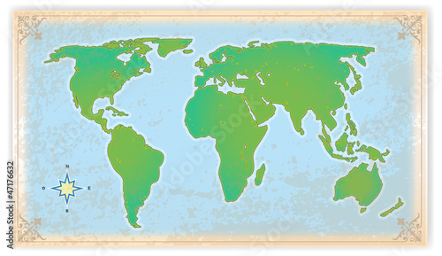 world map