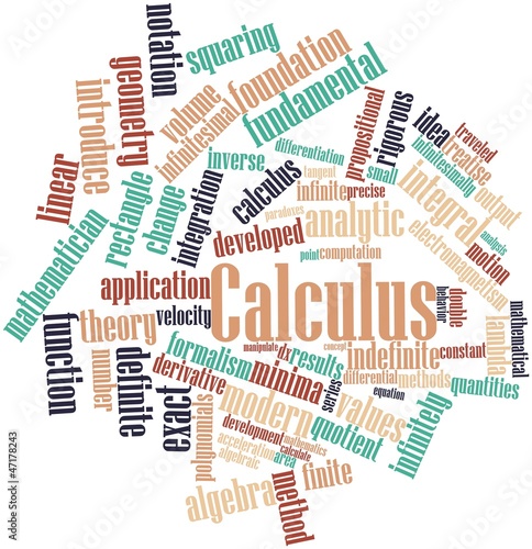 Word cloud for Calculus