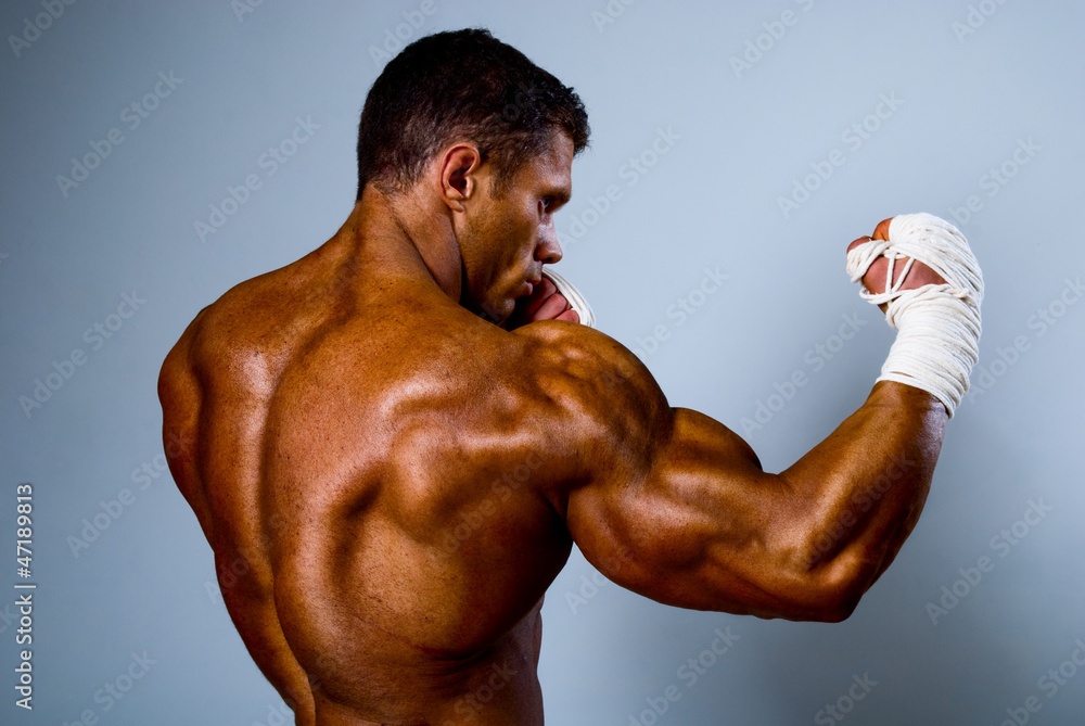 kick-boxer training before fight kick-boxer training before fight